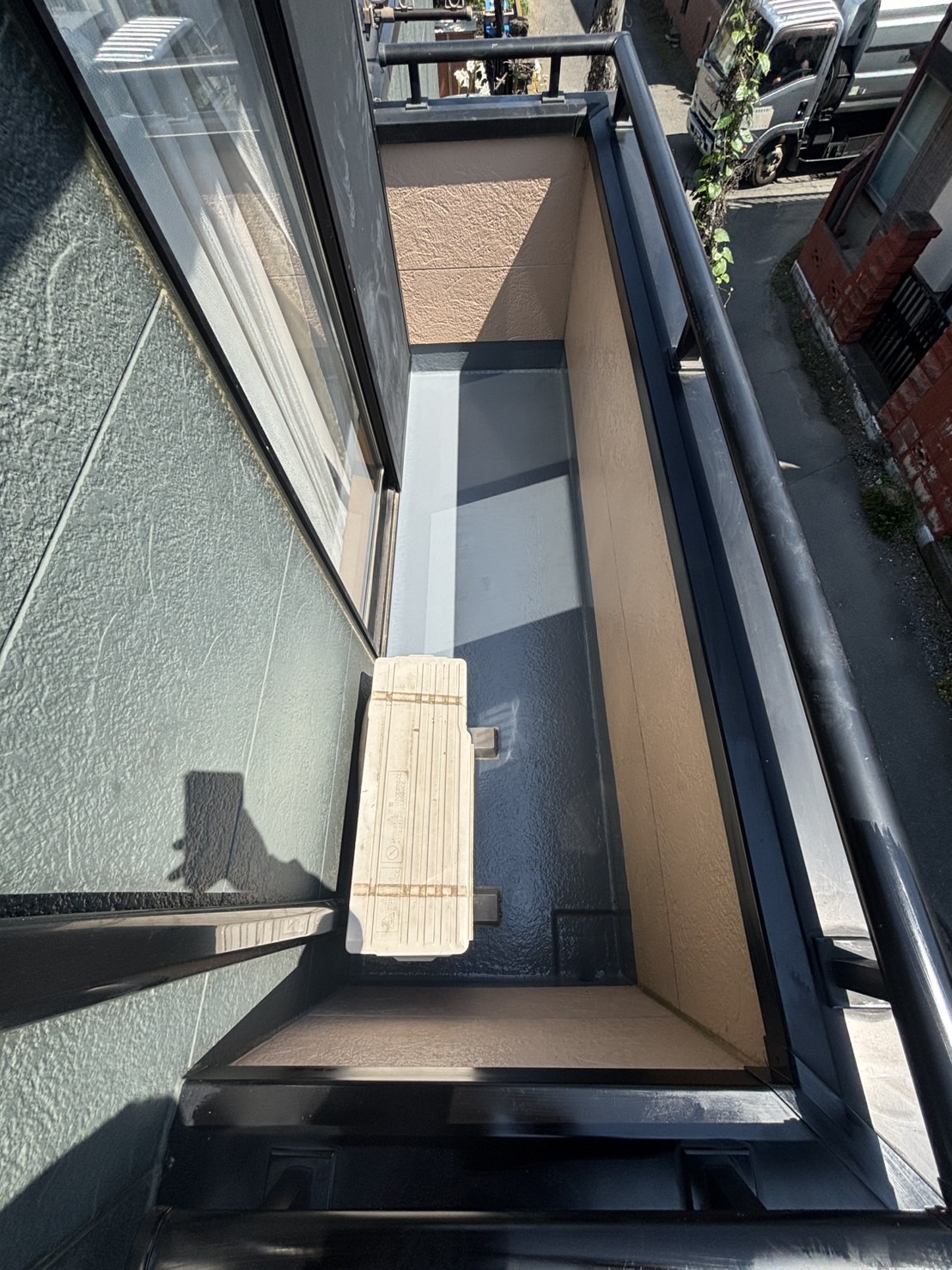 ベランダ防水撤去工事 after